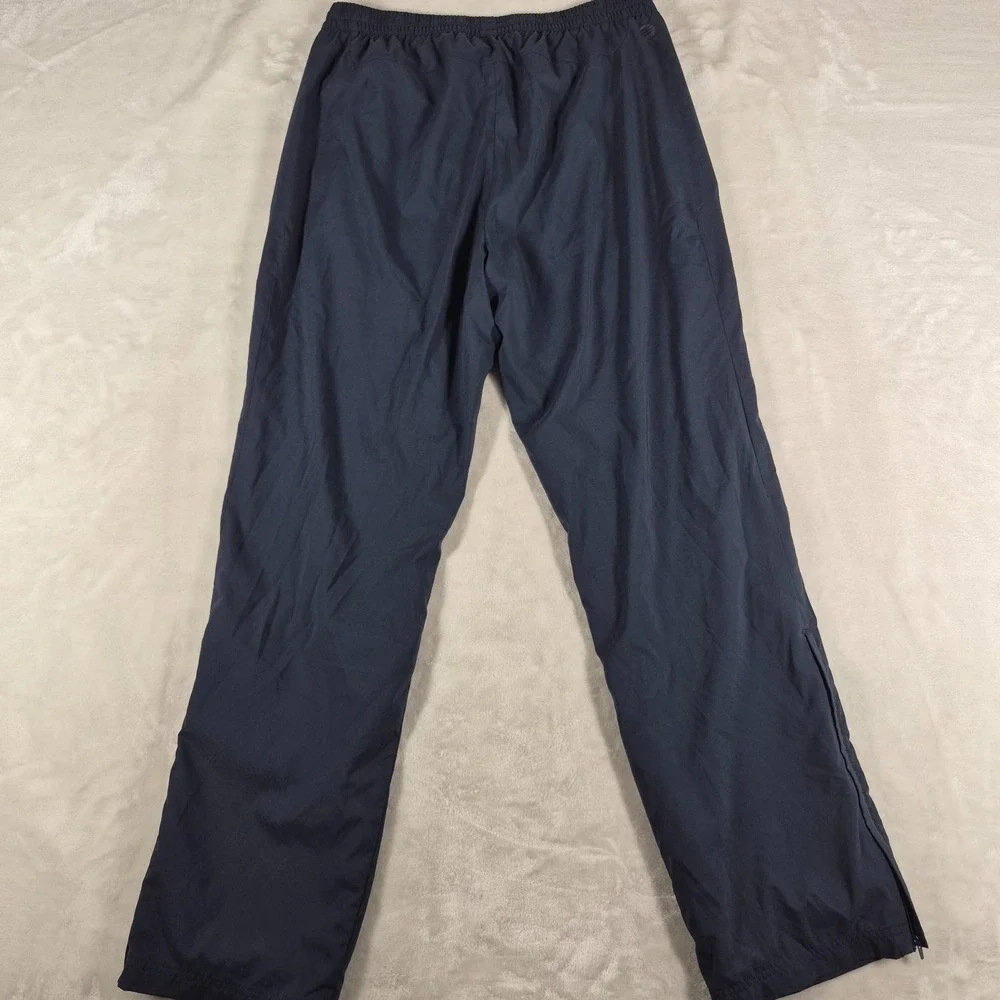 Porsche Design Sport x Adidas Track Pants Men's Large Blue Mesh Lined Ankle Zip